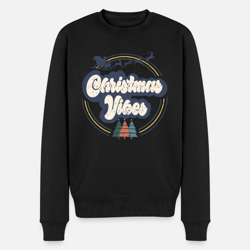 Ambiance de Noël - Pull Premium bio Homme - noir