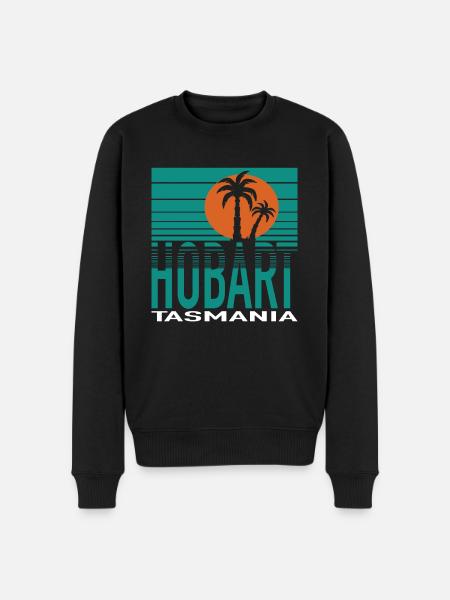 HOBART - Men's Premium Organic Jumper - black