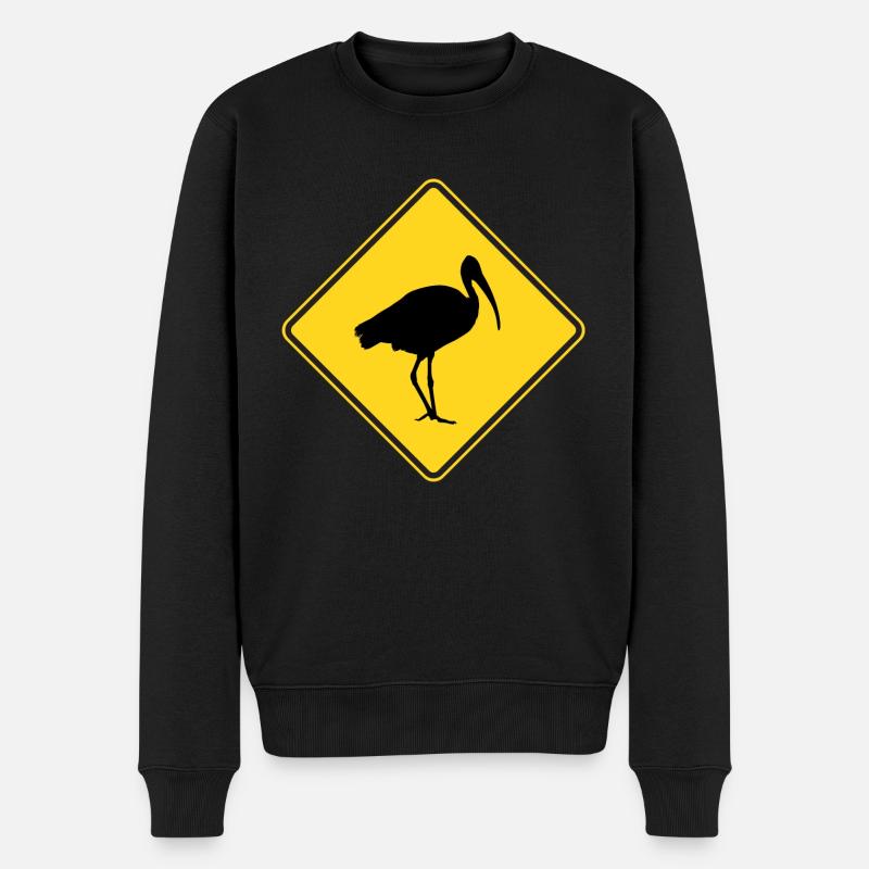 Panneau Bin Chicken Road - Pull Premium bio Homme - noir
