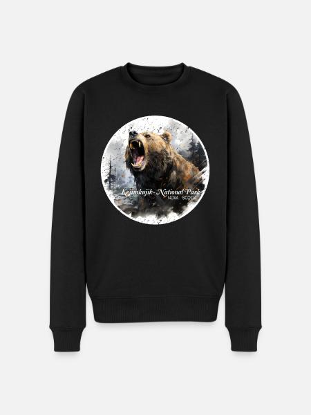 Kejimkujik National Park - Men's Premium Organic Jumper - black