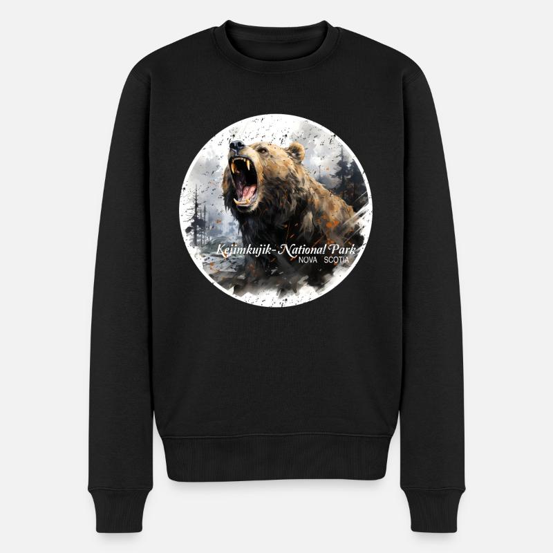 Parc national Kejimkujik - Pull Premium bio Homme - noir