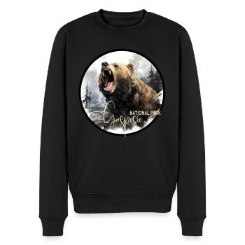 Gaspesie National Park - Männer Premium Bio Pullover - Schwarz - Vorne - Nico (187cm)