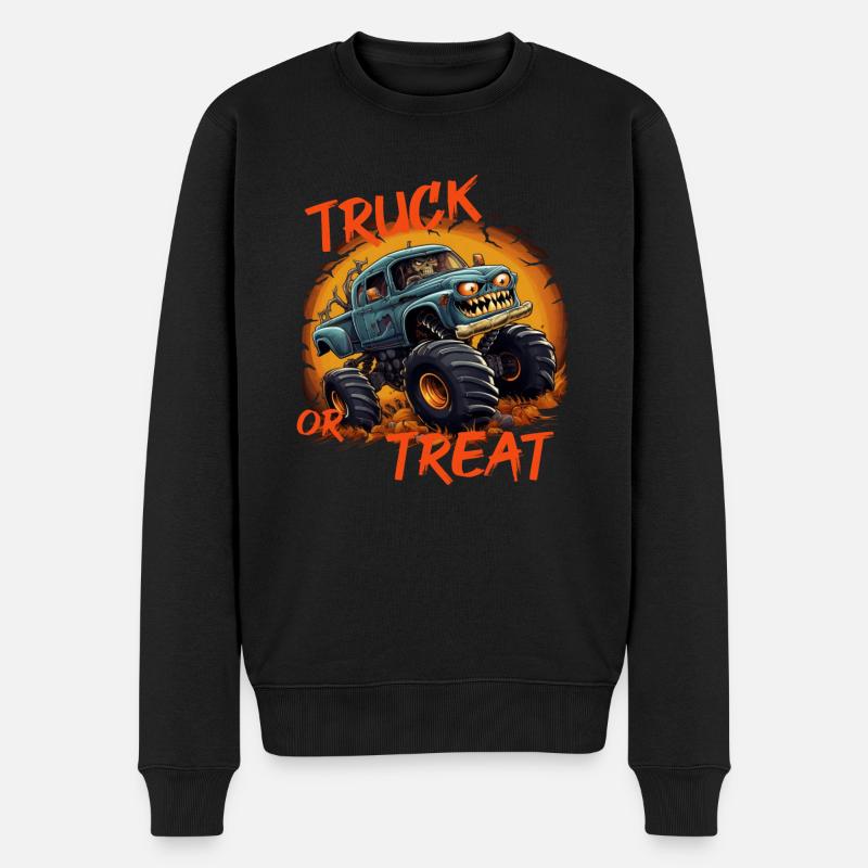 Camion ou friandise - Pull Premium bio Homme - noir