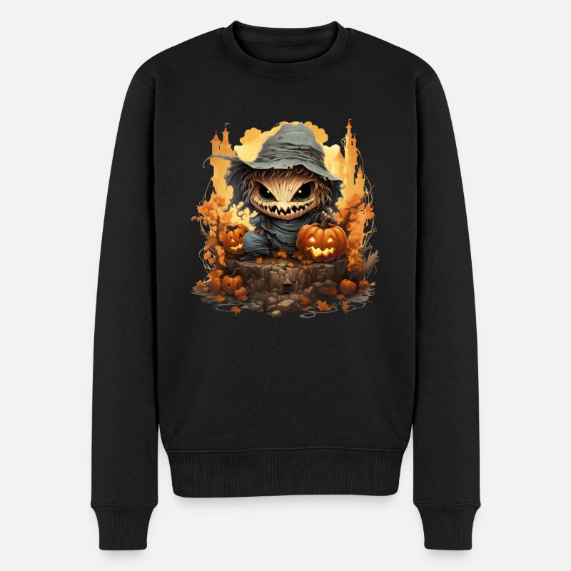 Citrouille - Pull Premium bio Homme - noir