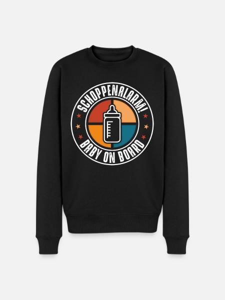Bottle alarm - Men's Premium Organic Jumper - black
