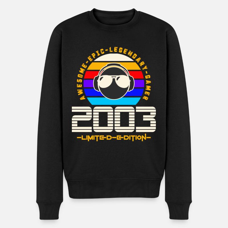 2003 - Pull Premium bio Homme - noir