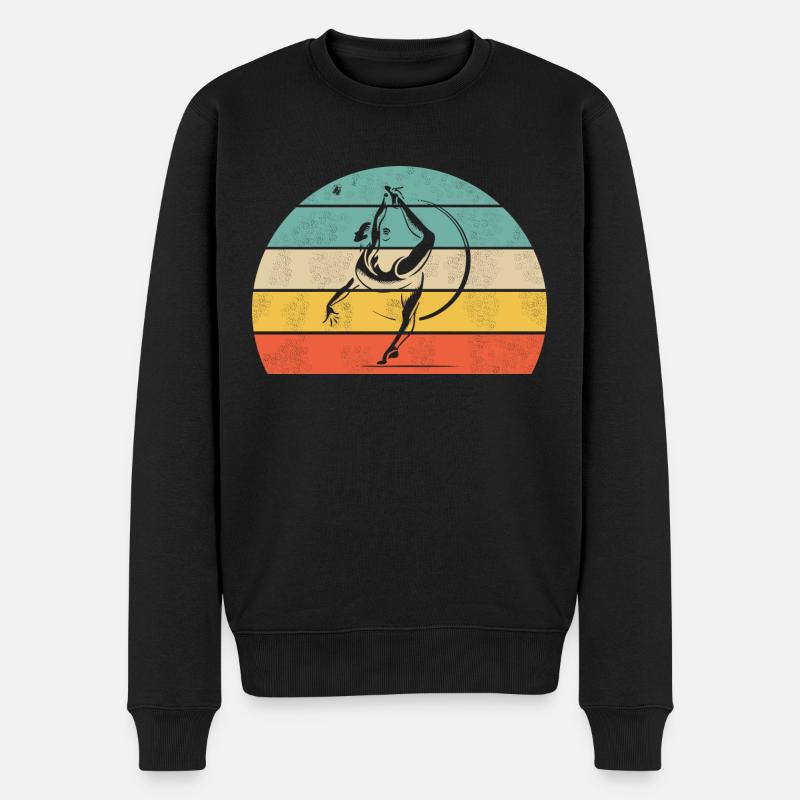 L’amour de la gymnastique - Pull Premium bio Homme - noir