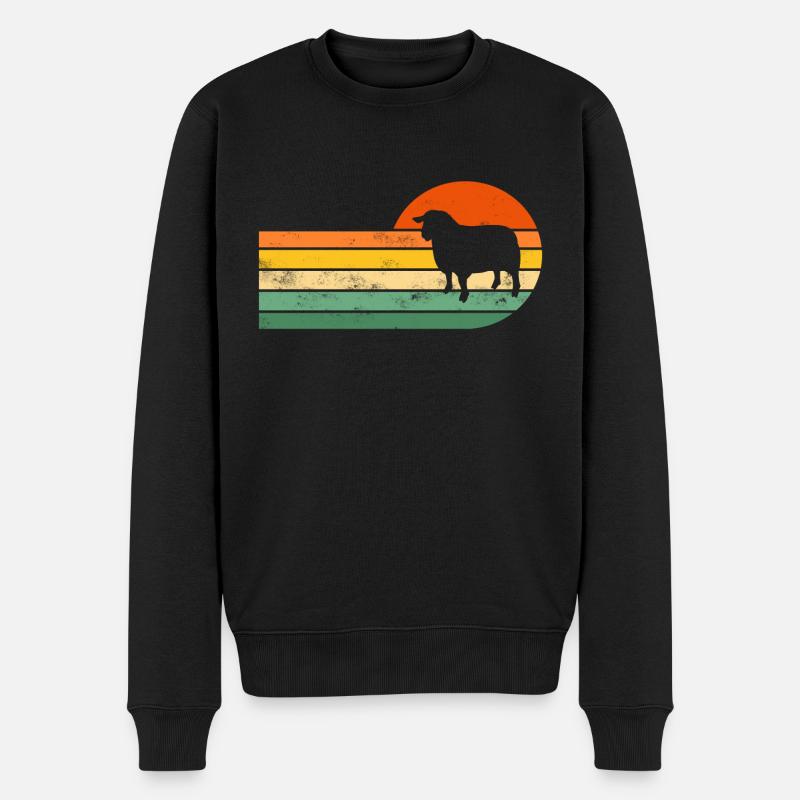 Moutons - Pull Premium bio Homme - noir