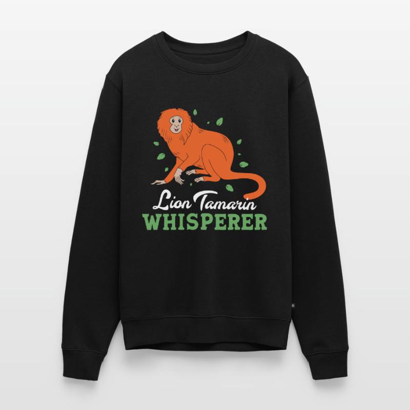 Tamarin Monkey Monkey Monkey Monkey Face Men's Premium Organic Jumper