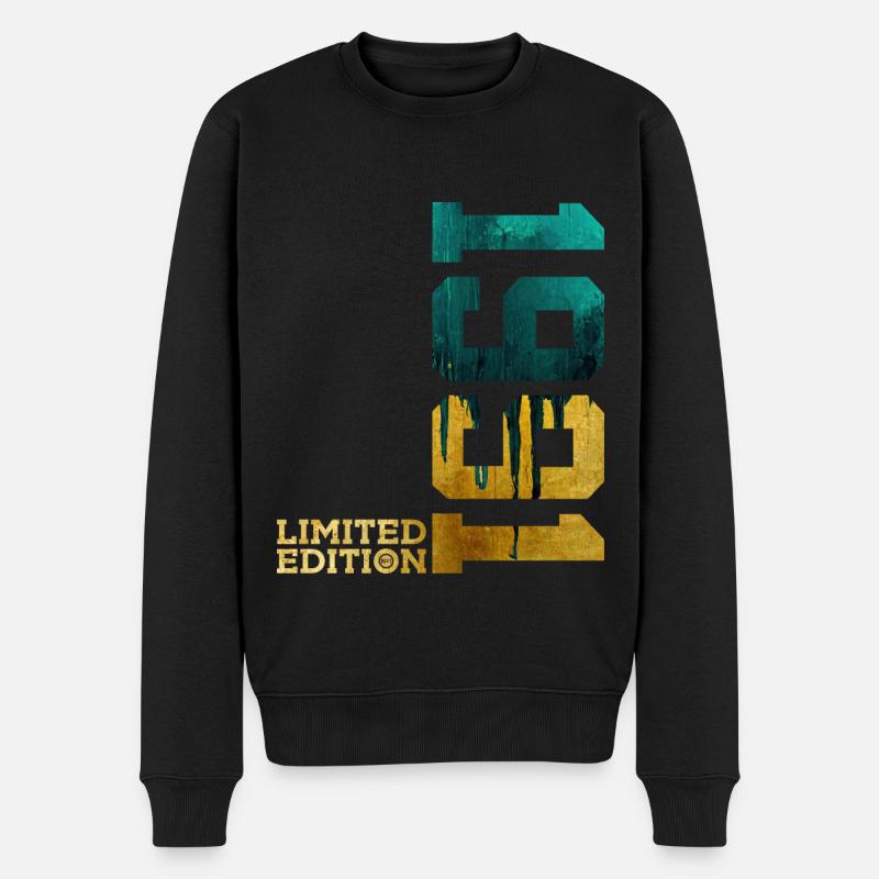 35E ANNIVERSAIRE ÉDITION LIMITÉE 1991 - Pull Premium bio Homme - noir