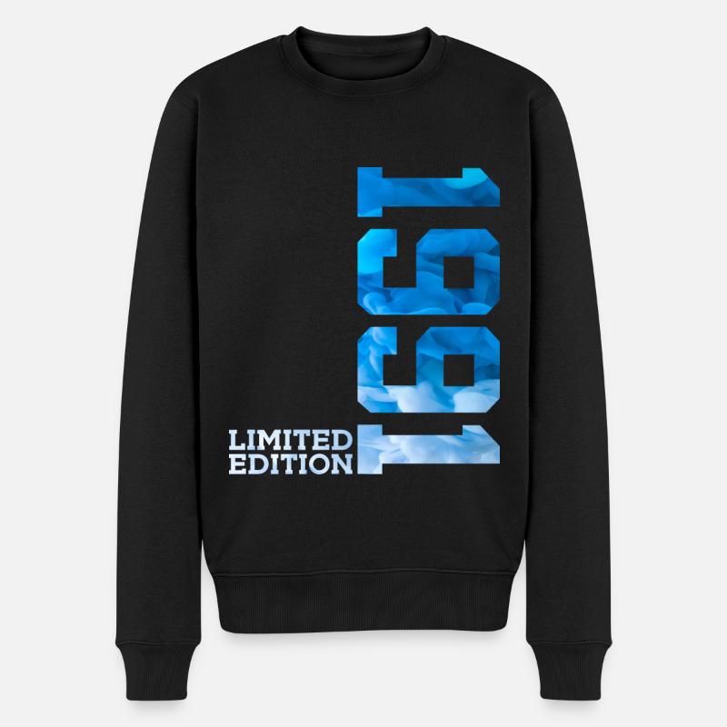 35E ANNIVERSAIRE ÉDITION LIMITÉE 1991 - Pull Premium bio Homme - noir