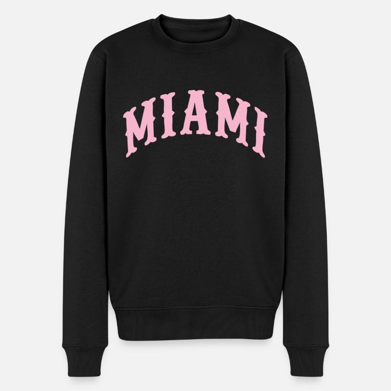Miami - Pull Premium bio Homme - noir