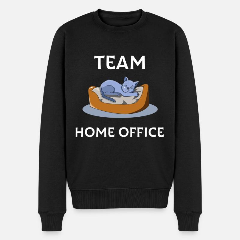 Bureau à domicile - Pull Premium bio Homme - noir