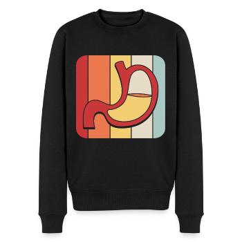 Gastro-entérologie - Pull Premium bio Homme - noir - Devant - Nico (187cm)