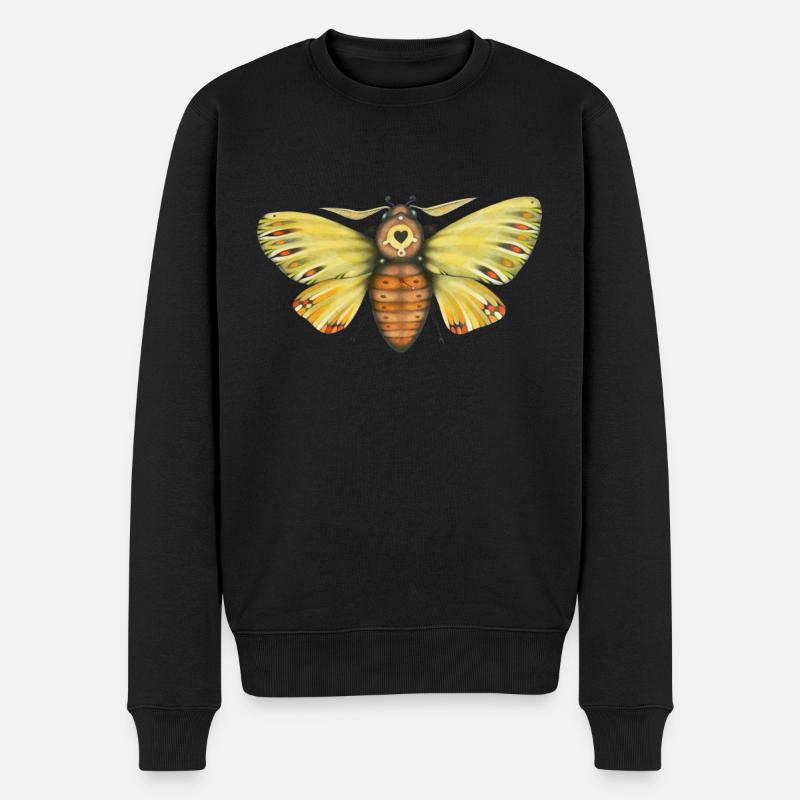 mite graisse - Pull Premium bio Homme - noir