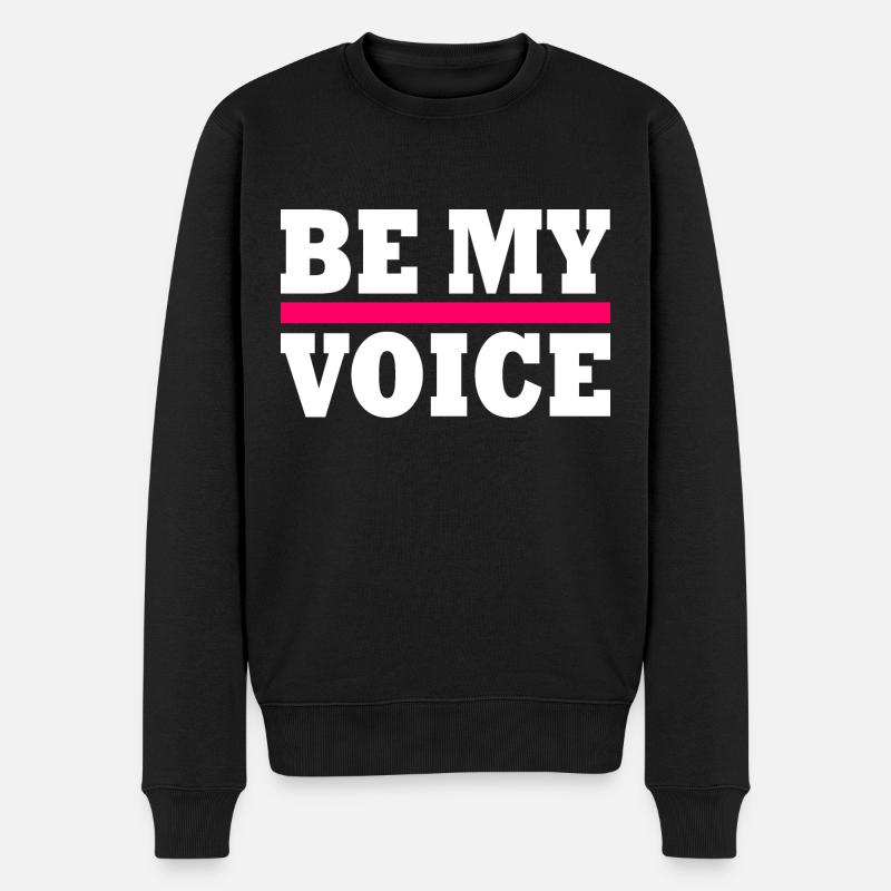 Be my voice iran - Pull Premium bio Homme - noir