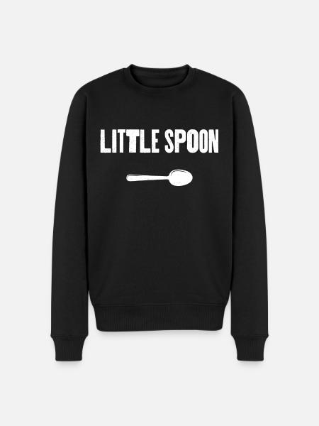 Little Spoon - Men's Premium Organic Jumper - black