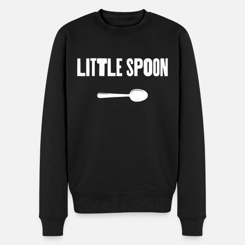 Petite cuillère - Pull Premium bio Homme - noir