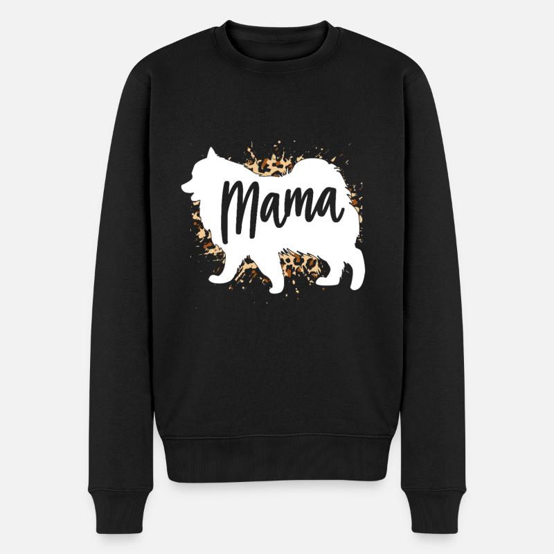 Samojede - Männer Premium Bio Pullover - Schwarz