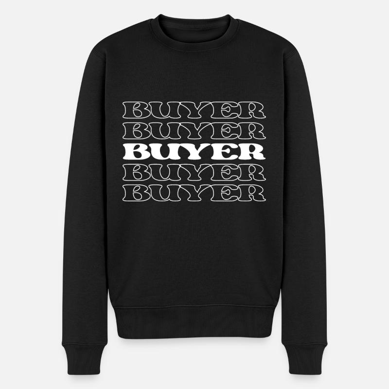 Acheteur Acheteur Consommateur Mécène - Pull Premium bio Homme - noir