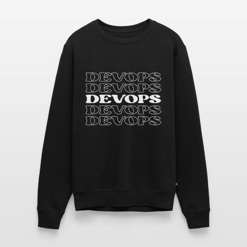Devops Développeur Opérations Ingénieur Devops Pull Premium bio Homme