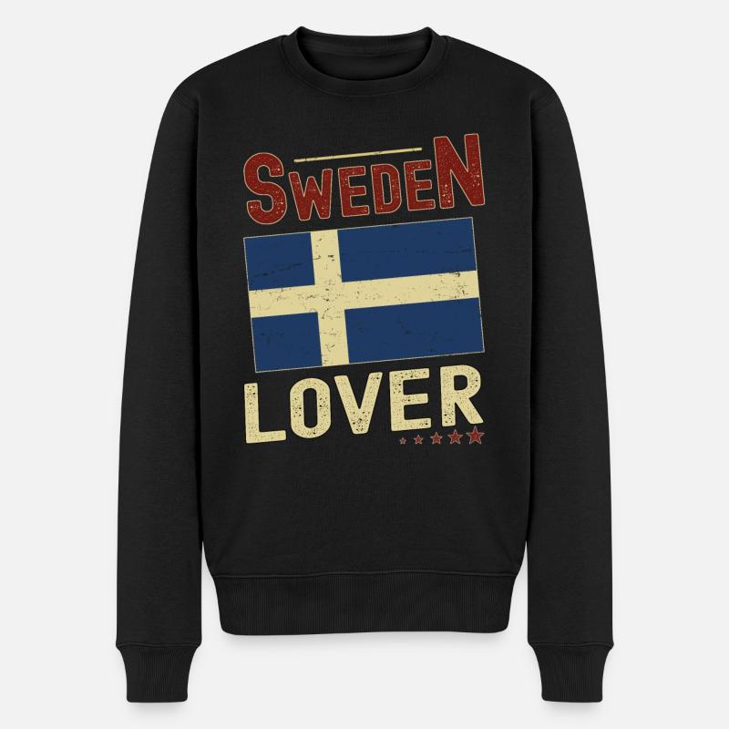 Suède Lover - Pull Premium bio Homme - noir