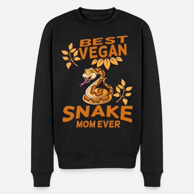 Serpent - Pull Premium bio Homme - noir