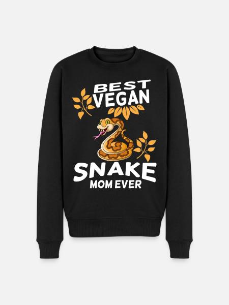 Snake lovers | Snake Reptile Gifts - Men's Premium Organic Jumper - black
