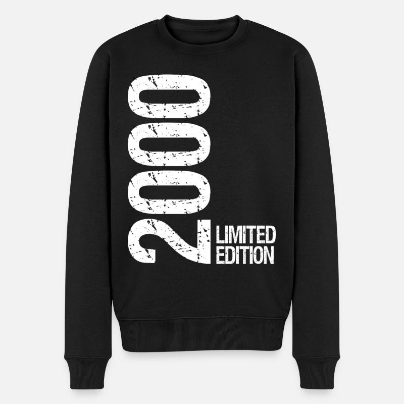 2000 Édition Limitée - Pull Premium bio Homme - noir