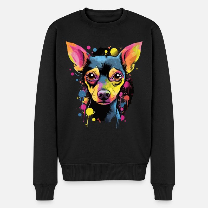 Pinscher Dog Gift Saying - Pull Premium bio Homme - noir