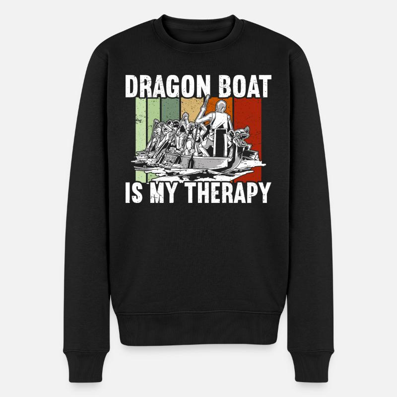 Bateau-dragon - Pull Premium bio Homme - noir