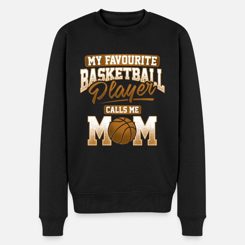 Favourite Basketball Player - Männer Premium Bio Pullover - Schwarz