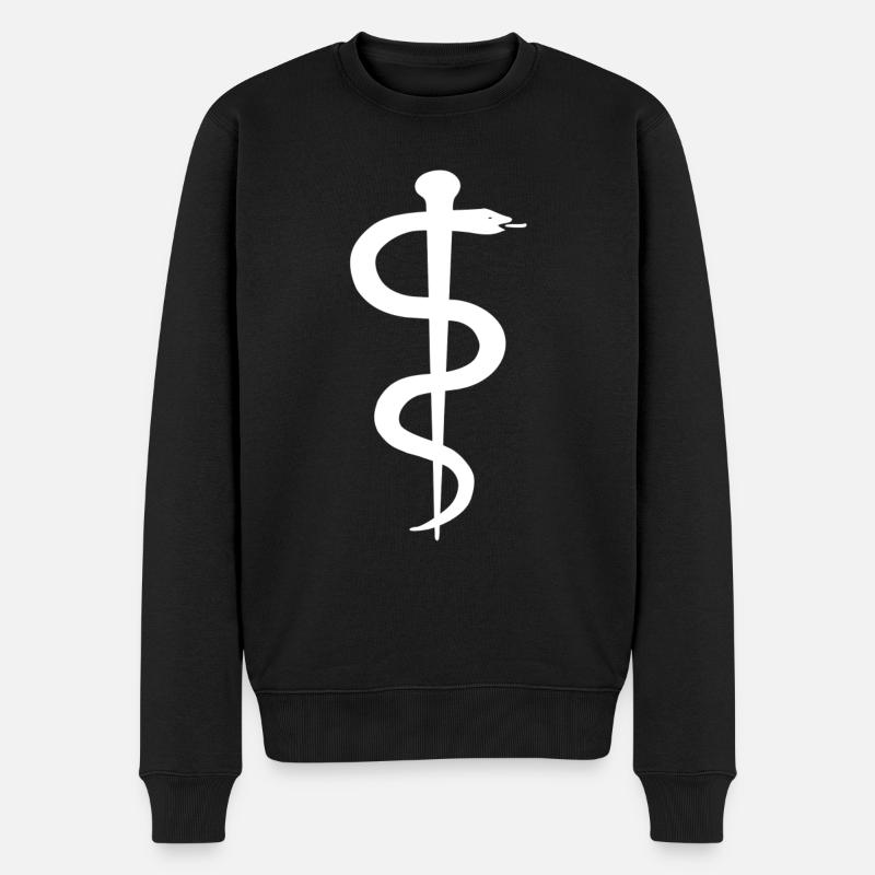 äskulapstab - Pull Premium bio Homme - noir