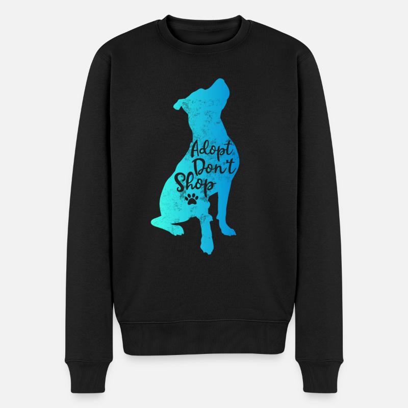 Adoptez pas de magasin - Pull Premium bio Homme - noir