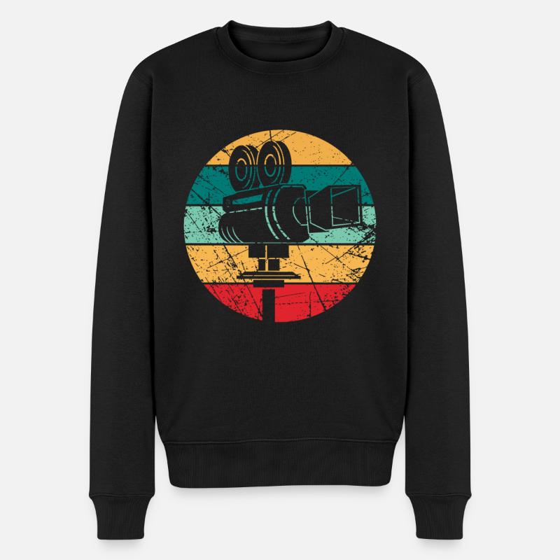 Kameramann Geschenk - Männer Premium Bio Pullover - Schwarz