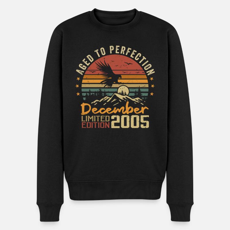 Les Légendes Sont Nées En Décembre 2005 - 2005 - Pull Premium bio Homme - noir
