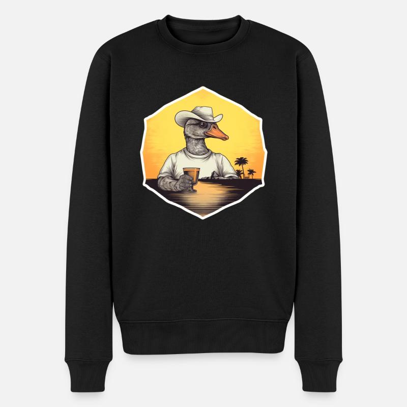 Canard - Pull Premium bio Homme - noir