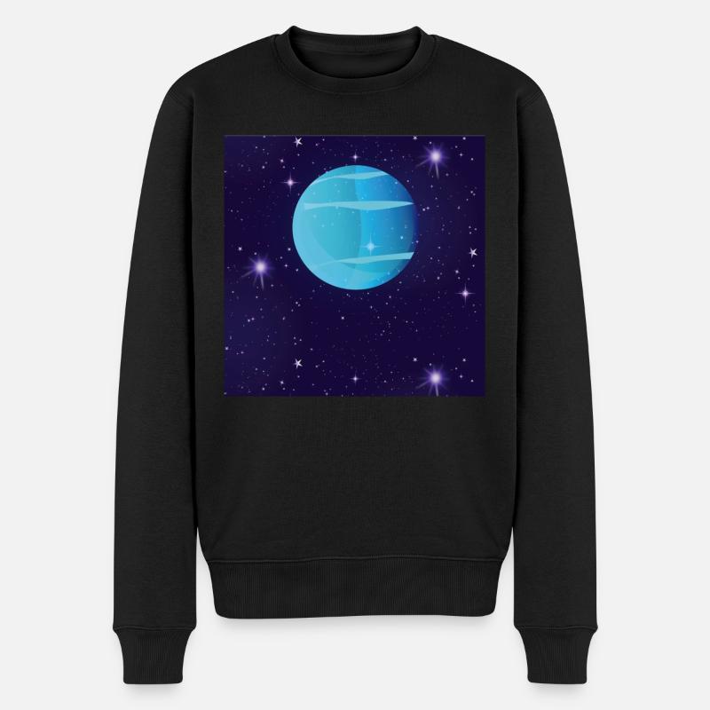 Uranus - Pull Premium bio Homme - noir