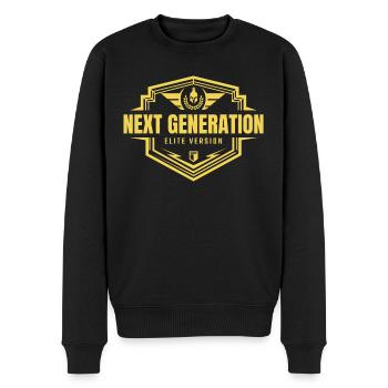Club de remise en forme Sparta - Pull Premium bio Homme - noir - Devant - Nico (187cm)