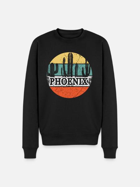 Phoenix Arizona - Men's Premium Organic Jumper - black