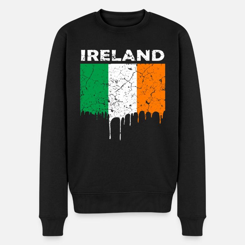 Irlande Pavillon - Pull Premium bio Homme - noir