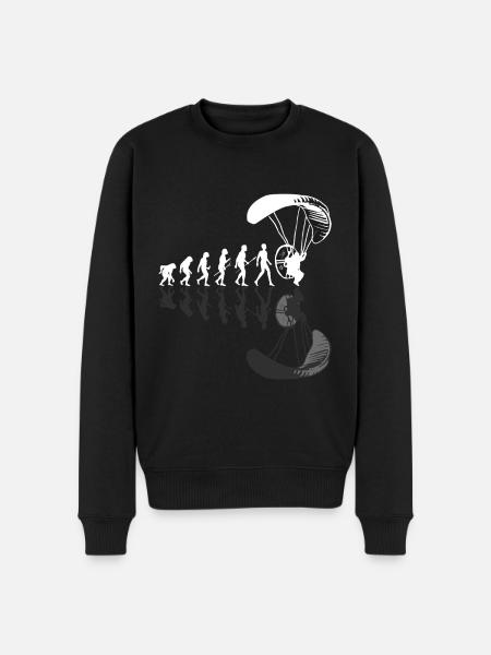 Evolution Paragliding Paragliding - Men's Premium Organic Jumper - black