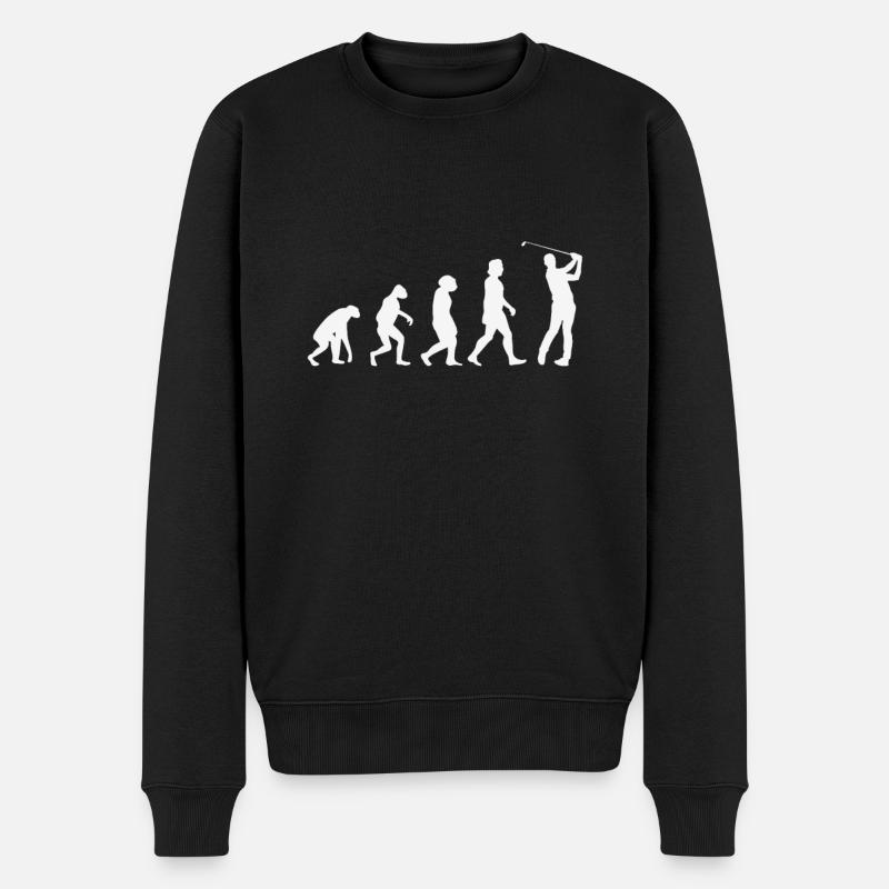 Golfer Evolution - Pull Premium bio Homme - noir