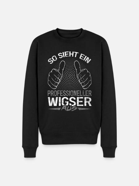 Wigser Wig Schweißen Schweißfachmann - Männer Premium Bio Pullover - Schwarz