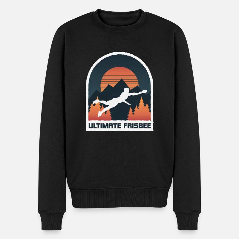 Frisbee ultime, nature merveilleuse - Pull Premium bio Homme - noir