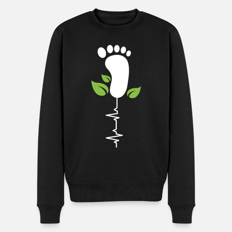 Podologin Nageldesignerin Podologie - Männer Premium Bio Pullover - Schwarz