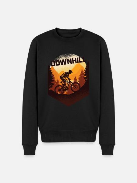 VTT de descente - Pull Premium bio Homme - noir