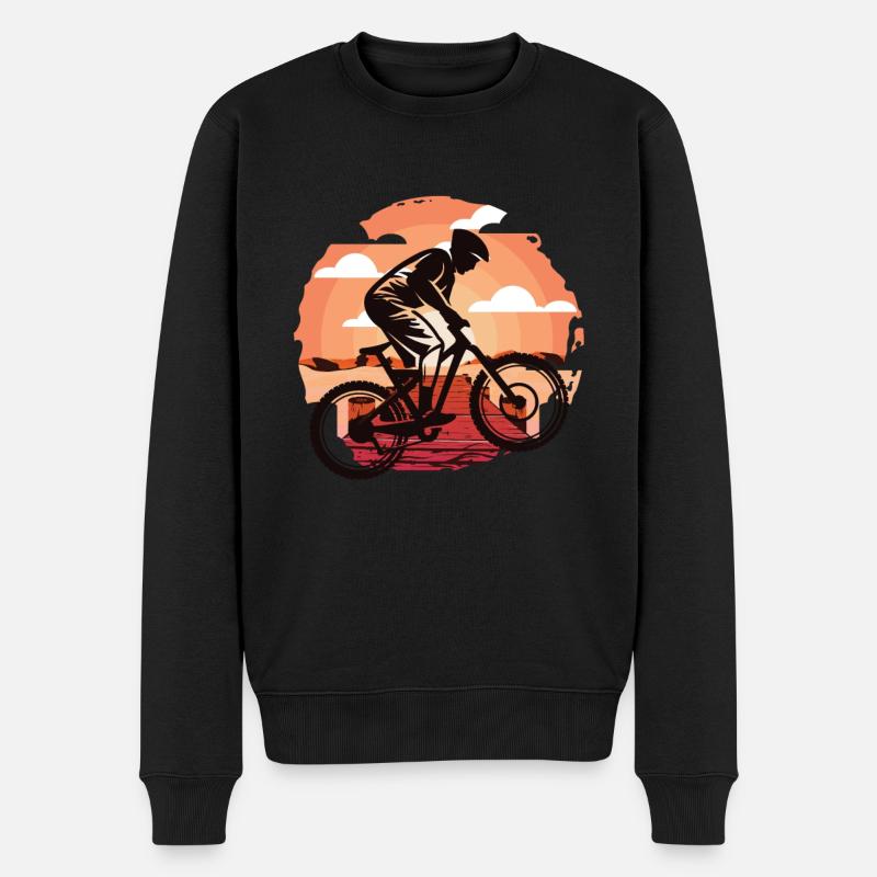 VTT de descente - Pull Premium bio Homme - noir