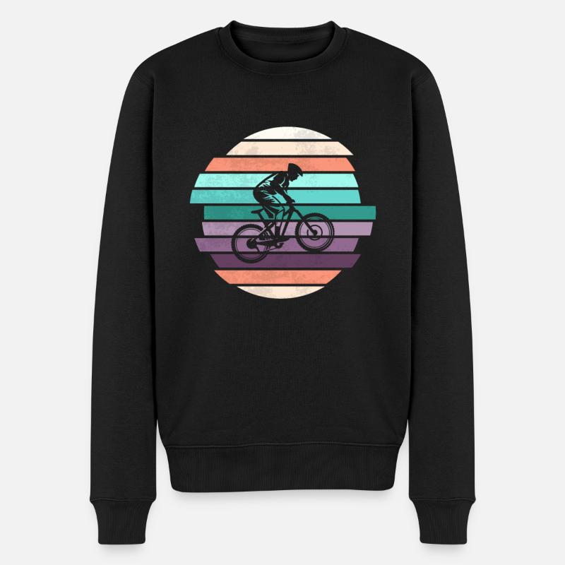 Descente rétro - Pull Premium bio Homme - noir