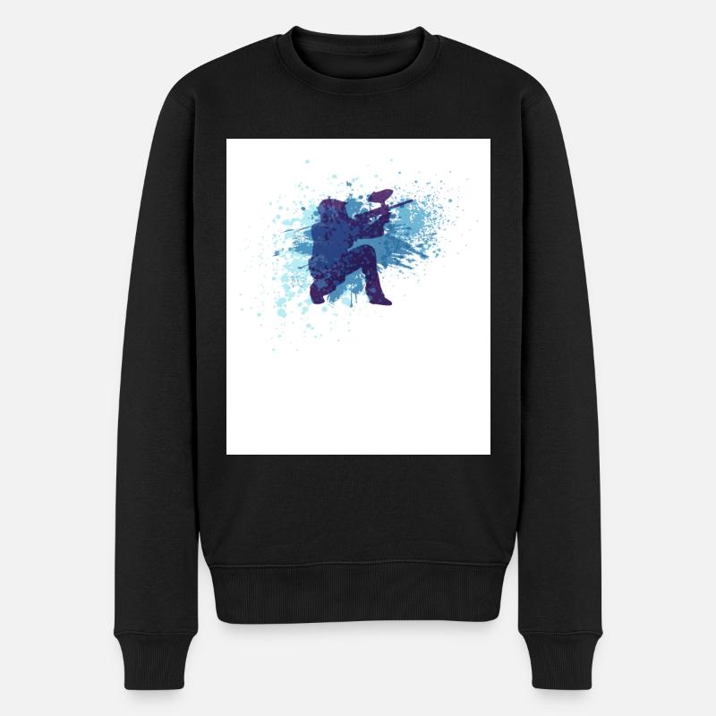 Splash Paintball - Pull Premium bio Homme - noir